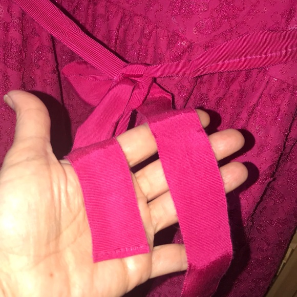 Stunning Pink Beaded BCBG dress - Picture 7 of 16